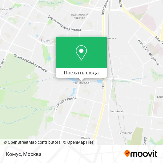 Карта Комус