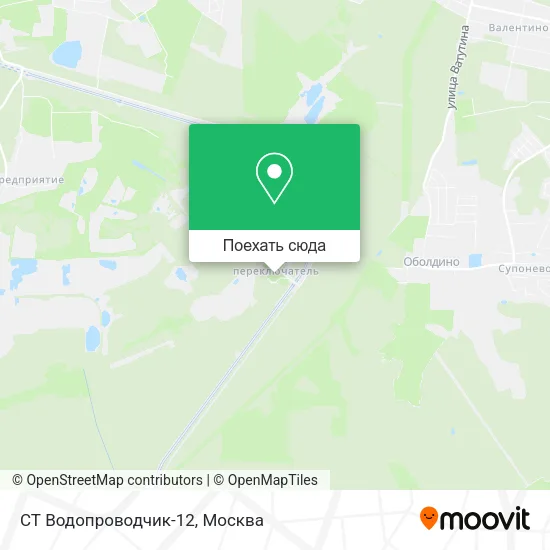 Карта СТ Водопроводчик-12