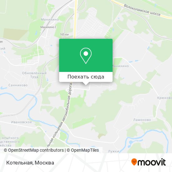 Карта Котельная