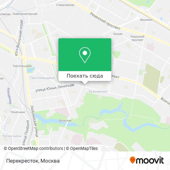 Карта Перекресток