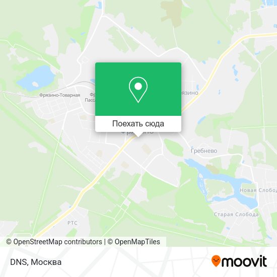 Карта DNS