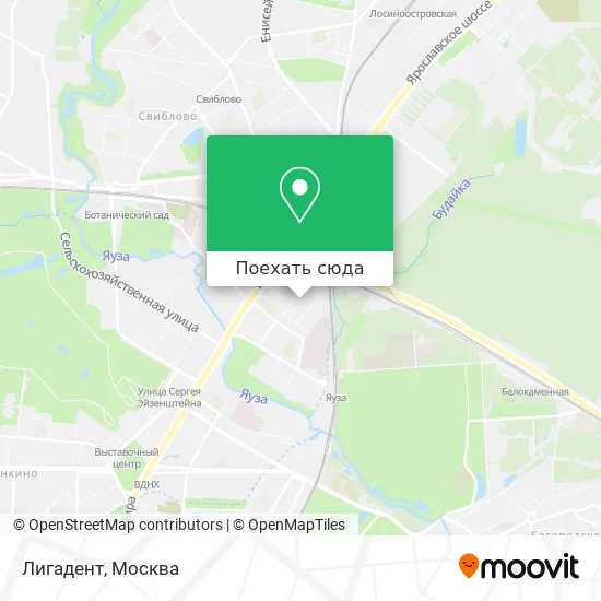 Карта Лигадент