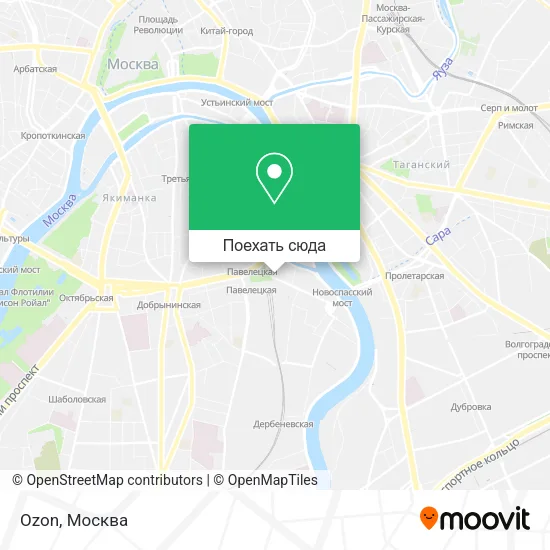 Карта Ozon