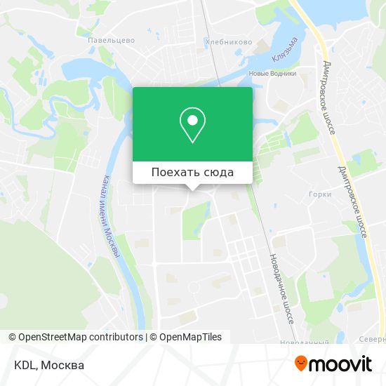Карта KDL