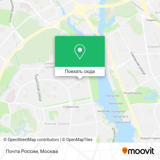 Карта Почта России