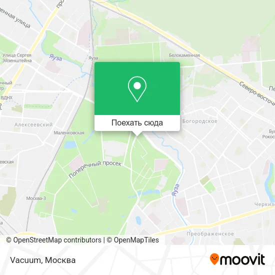 Карта Vacuum