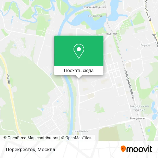 Карта Перекрёсток