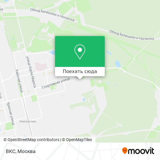 Карта ВКС