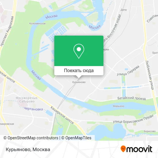 Карта Курьяново