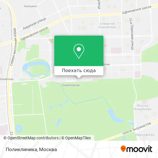 Карта Поликлиника