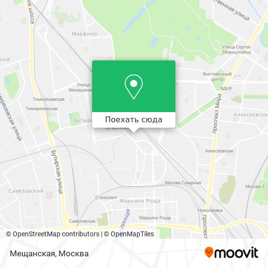 Карта Мещанская