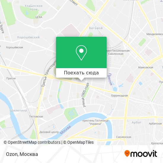Карта Ozon