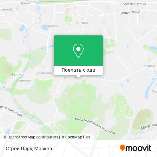 Карта Строй Парк