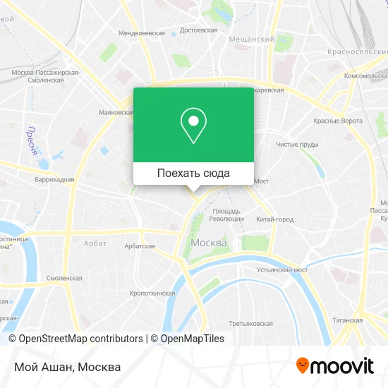 Карта Мой Ашан