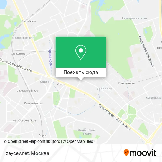 Карта zaycev.net