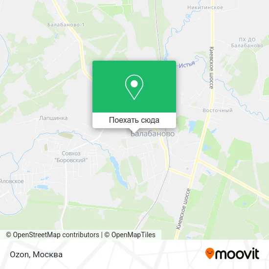 Карта Ozon