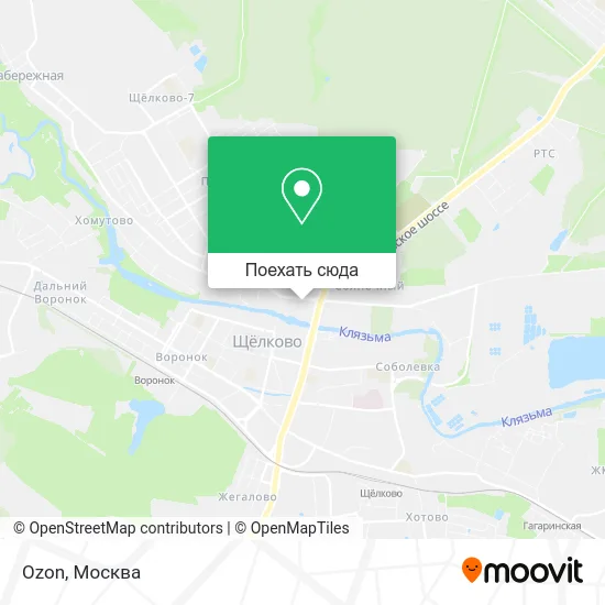 Карта Ozon