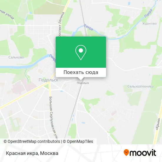 Карта Красная икра