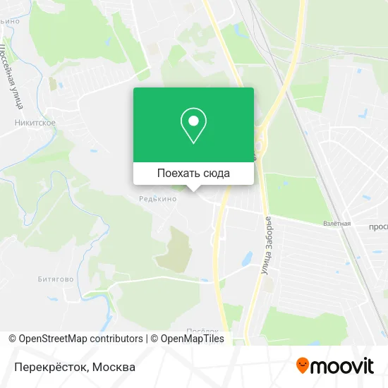 Карта Перекрёсток