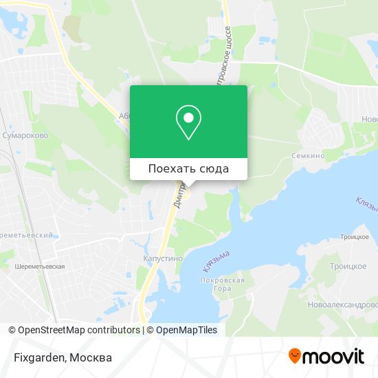 Карта Fixgarden