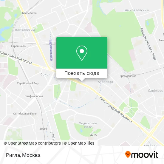 Карта Ригла