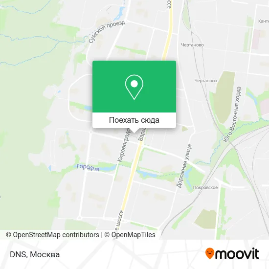 Карта DNS
