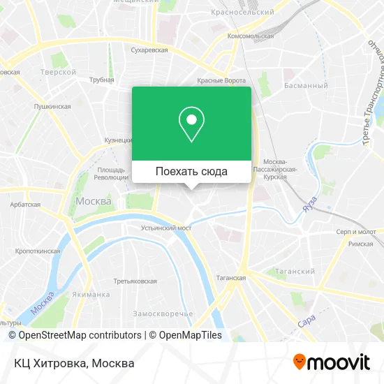 Карта КЦ Хитровка