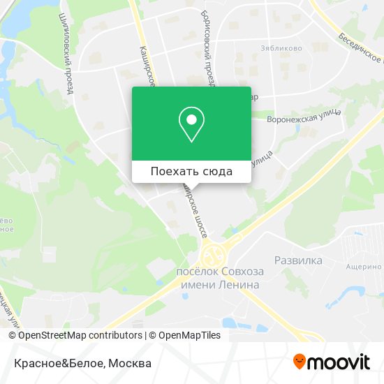 Карта Красное&Белое