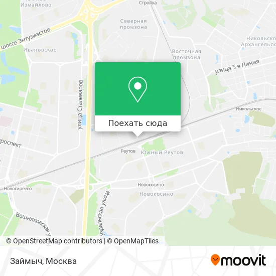 Карта Займыч