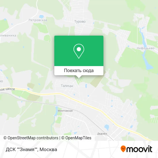 Карта ДСК ""Знамя""
