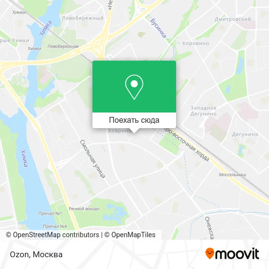 Карта Ozon