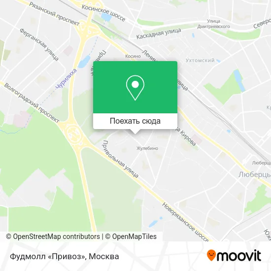 Карта Фудмолл «Привоз»