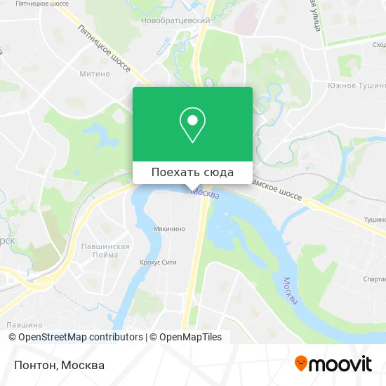 Карта Понтон