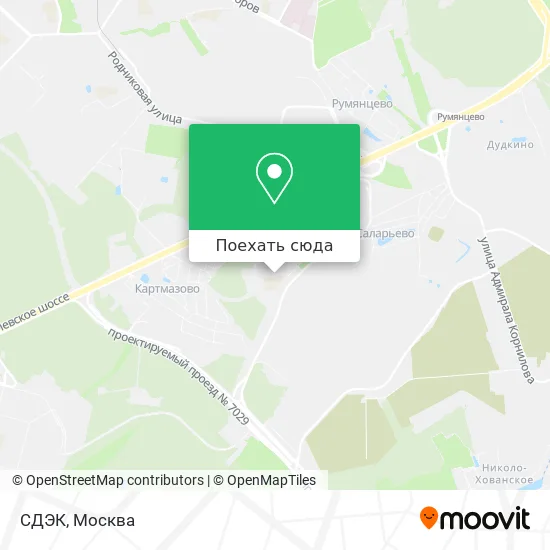 Карта СДЭК