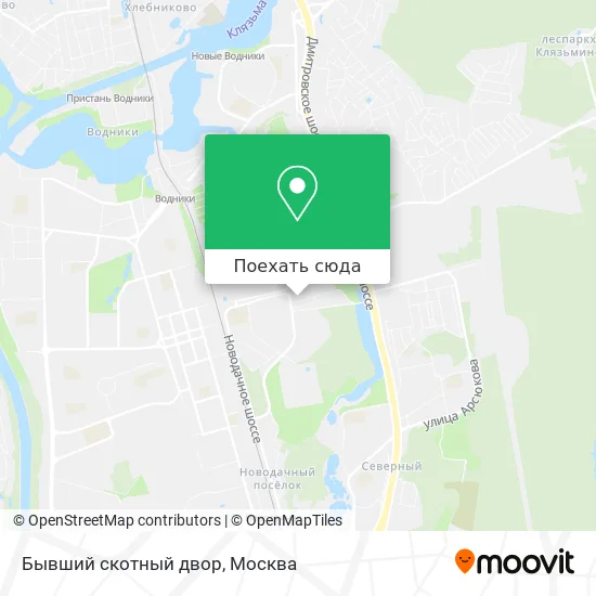 Карта Бывший скотный двор