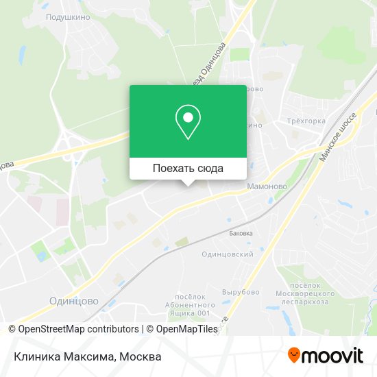 Карта Клиника Максима
