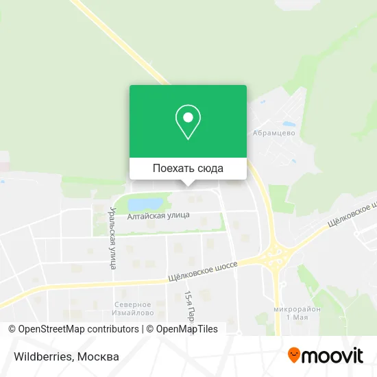 Карта Wildberries