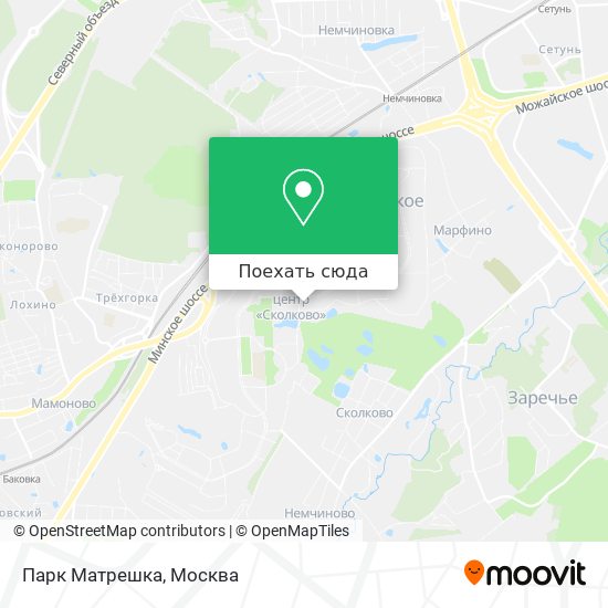 Карта Парк Матрешка