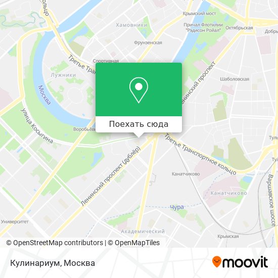 Карта Кулинариум
