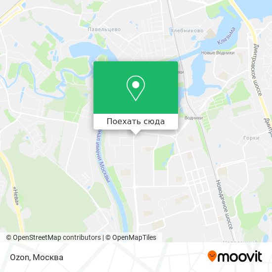 Карта Ozon