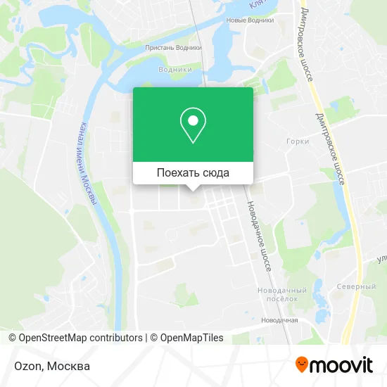 Карта Ozon
