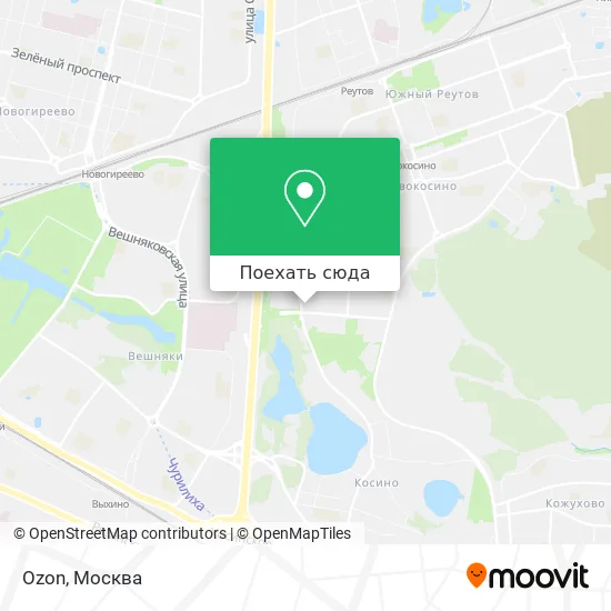 Карта Ozon