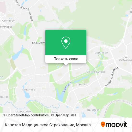 Карта Капитал Медицинское Страхование