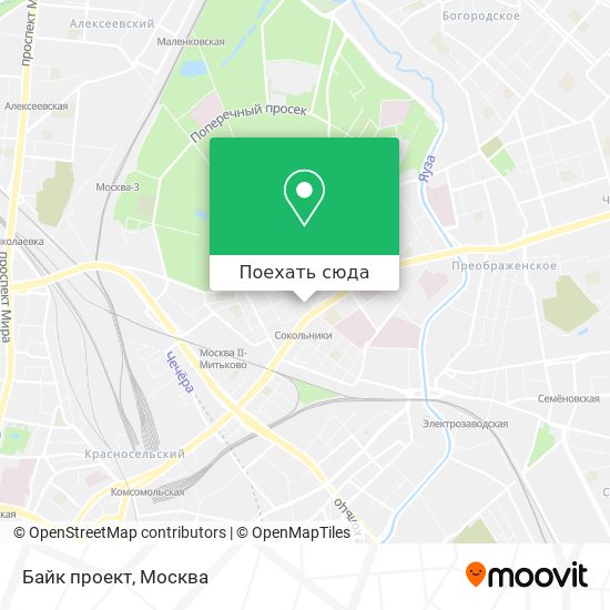 Карта Байк проект
