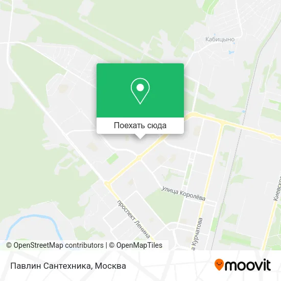 Карта Павлин Сантехника