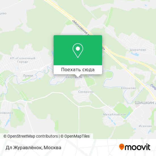 Карта Дл Журавлёнок