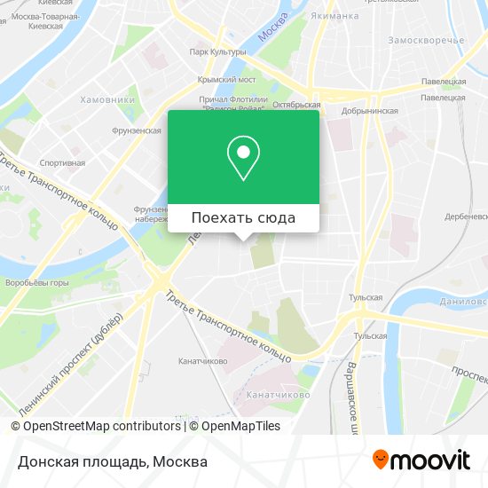 Автобус москва донское