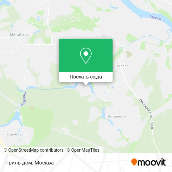 Карта Гриль дом