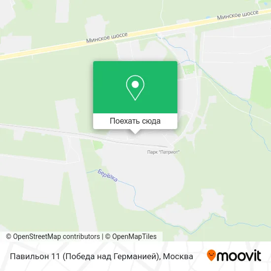 Карта Павильон 11 (Победа над Германией)