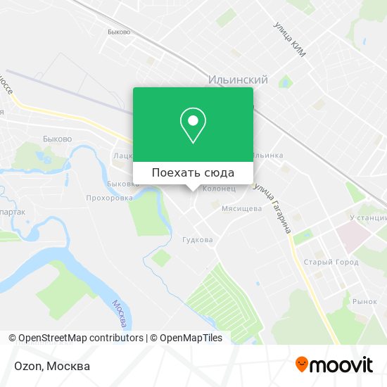 Карта Ozon